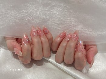 アリューミー 南青山店(Allu.Me)/オーロラネイル(staff:rin)