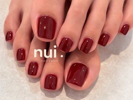 フットワンカラー　ボルドー