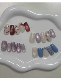 トレンド/マグネット/春ネイル