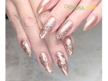 チモカネイル(CHIMOKA NAIL)/ミラーネイル￥7500～