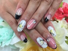 大人フラワーネイル☆