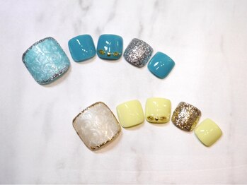 ネイルサロン ブリオン(Nail Salon Bullion)/ジェムストーンフット