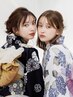 【浴衣プラン】フルメイク+ヘアセット+持ち込み浴衣着付　¥11000