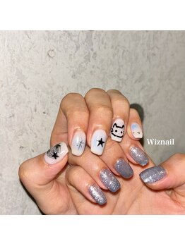 ウィズネイル(Wiznail)/持ち込みアシメ