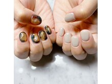 ネイルサロンミーレ(nail salon Mille)の雰囲気（アート5本6480円）