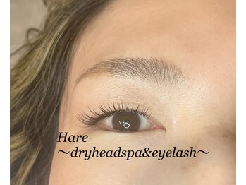 ハレ(Hare)/フラットラッシュエクステ140本