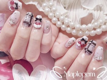 メイプルジェム(Maplegem)/さくらんぼネイル