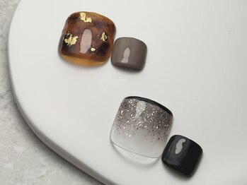 スパイス ネイルズ アンド スパ 玉川高島屋SC店(SPICE NAILS&SPA)/【フット】親指アート ¥9900