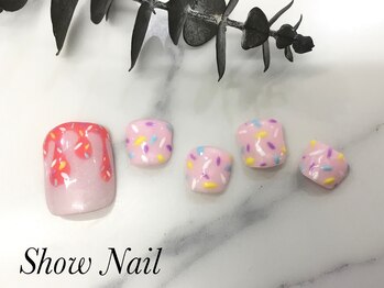 ショーネイル 武蔵小杉(Show Nail)/フット★アート込み定額デザイン