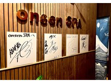 オンセンスパ 麻布十番店(onsenSPA)の雰囲気（野球選手モデルインフルエンサーお笑い芸人多数御来店サロン）