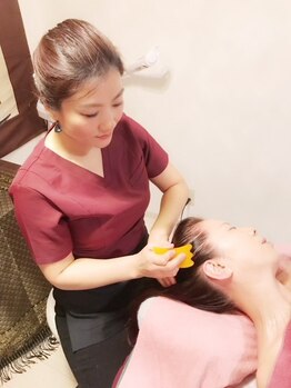 ビューティーライフ/首、肩コリをほぐしを流し