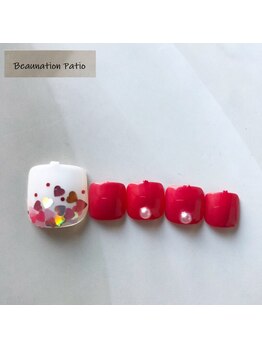 ビューネーションパティオ(Beaunation patio)/フットジェル定額★¥9130
