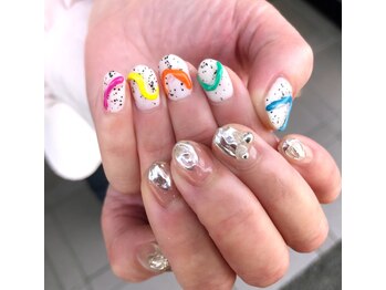 トータルサロン 白べぇーっ プラス/カラフルなニュアンス