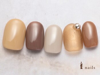 アイネイルズ 横浜EAST店(I-nails)/ワンポイントシンプルワンカラー