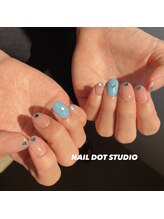 ネイルドットスタジオ 堺筋本町(NAIL DOT STUDIO)/ワンカラー