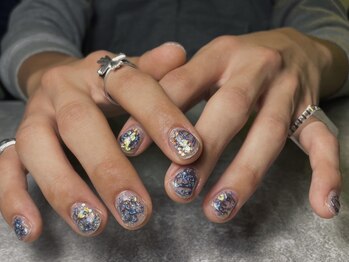 オムネイル 渋谷(HOMME NAIL)/デザインネイル ¥6600