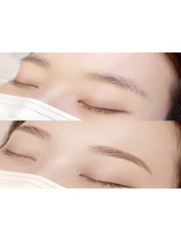 アイブロウメニューがあるサロン