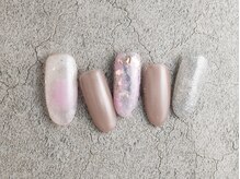 ルピアージュ(Lupiage)/ピンクブラウン×オーロラ