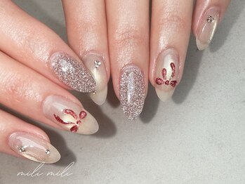 ミリ ミリ(mili mili)/リボンネイル