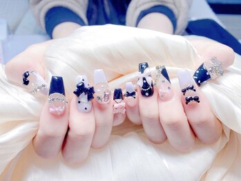 トレンドネイルスタジオ(Trend Nail Studio)/チップスカルプ持ち込みデザイン