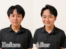 アンドエス 六本木(and S.)/メンズヘアメイク＊デートにも〇
