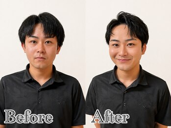 アンドエス 六本木(and S.)/メンズヘアメイク*デートにも〇