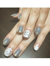 アールエム(Rm)/3月#ネイル