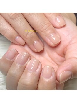 ユキネイル(YUKINAIL)/【ジェルネイル】クリアネイル♪