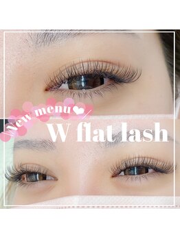 ビューティサロン シュクレ 栄店(beauty salon shucre)/Wフラットラッシュ