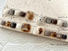 秋のフットアシメ定額デザイン☆