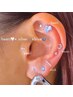 　【snsで今話題沸騰】耳ツボjewelry 5パーツ片耳　¥1750 （岩渕のみ対応）