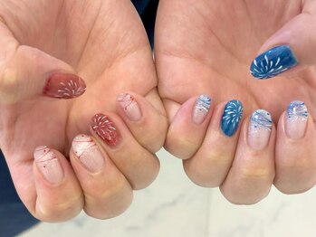 キューシーネイル 川崎(QcNail)/夏まつり