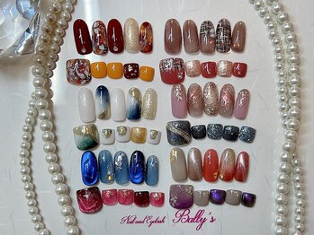 サロン バリーズ 赤羽店(BALLY'S)の写真/【秋のキャンペーン】ハンド¥7800/フット¥7800/ハンド&フットでお得！セットネイル(組合せ自由)¥15000