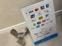 ネイルママン 武蔵関店(nailmaman)/クレジット、QR決済