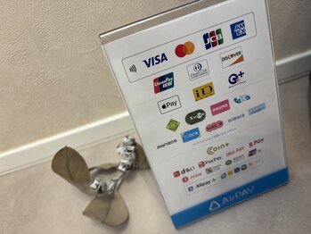 ネイルママン 武蔵関店(nailmaman)/クレジット、QR決済