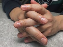 オムネイル 渋谷(HOMME NAIL)/クリアジェル ¥4.400