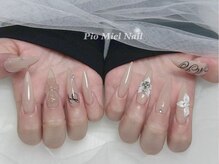 ピオミエルネイル 新宿(pio miel nail)/上品お姉さんネイル