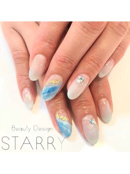 スターリー(STARRY)/夏 海 シンプル 涼しい 青
