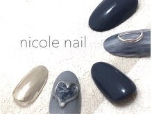 ニコルネイル(nicole nail)/H1132　Heart　￥9000