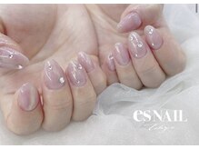 エスネイル 新宿西口店(es NAIL)/マグネット×オーロラ
