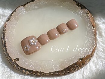 キャンアイドレッシー 府中/パール　お花　　ピンク　ミラー