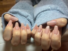 お客様ネイル☆シンプルクロム