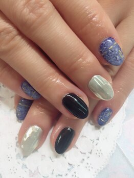 エムズネイル(M's Nail.)/ミラー、デニム