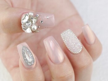 ソウ 難波店 nail salon Sou/ビジューnail