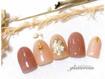 ネイルグラマラス 西新井店/《パラジェル》上品シンプル