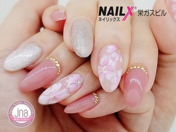 ネイリックス 栄ガスビル(NAILX)/Flowerネイル☆