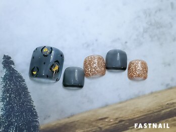 ファストネイル ロコ 志免店(FASTNAIL LOCO)/冬を楽しむネイル【11812】