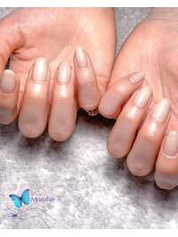 シンプルワンカラーネイル