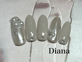 定額ネイル　6600円　B-107