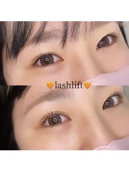 レクラ(L'eclat)/lashliftで目元の印象変わる♪